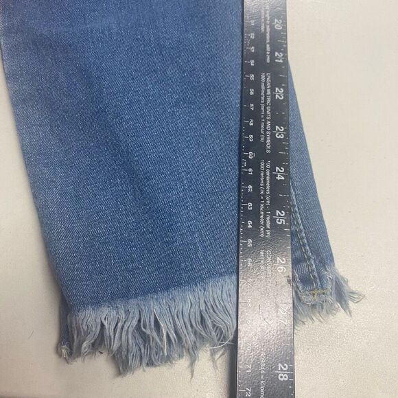 PASTELS Jeans Women’s Size 20 Distressed Button Fly Frayed Hem Inseam 27 inches - Picture 3 of 7